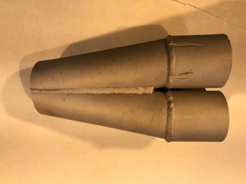 Mild Steel 4 into 1 Exhaust Collector - 1.375" ID to 2.25" OD Pegasus F2000, US $59.99, image 5