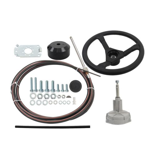 16 Feet SS13716 Boat Rotary Steering System Outboard Kit 16Ft Marine Cable New, US $79.67, image 7