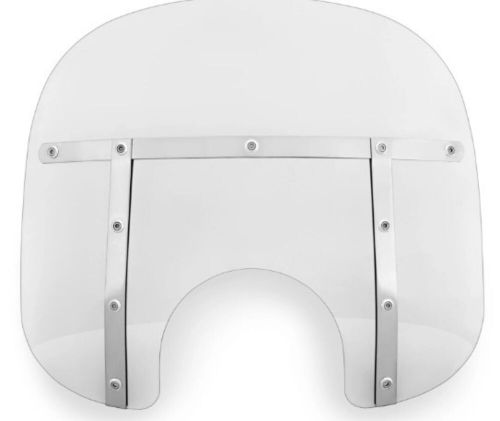 Memphis shades mem3520 memphis fats 15" tall clear windshield 9" headlight