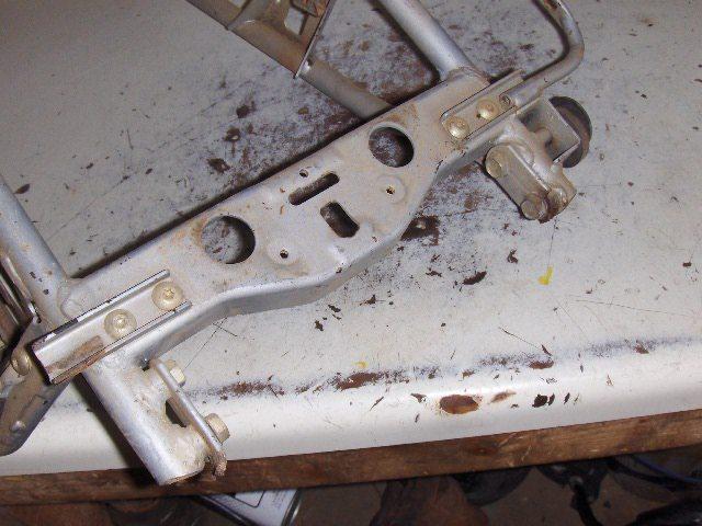 03 POLARIS 500 PREDATOR 2X4 ATV REAR FRAME T113, US $70.00, image 2