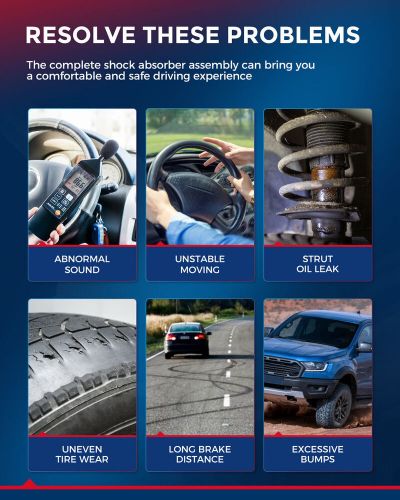 2PCS Front Complete Shock Struts Absorber For Toyota Pickup 1984-1995 343209, US $31.99, image 9