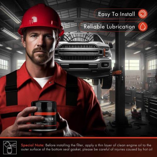 6x Engine Oil Filter for AMC Concord 1983 Checker Marathon 1980-1982 GMC C1500, US $43.99, image 2