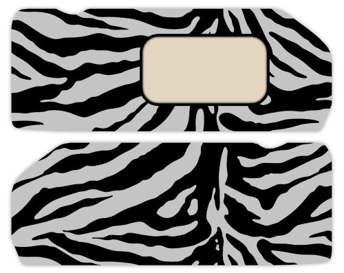 Driver&passenger Car sun visor covers fits Chevy Silverado 03-17 Zebra design, US $29.99, image 3