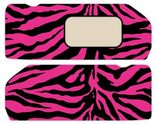 Driver&passenger Car sun visor covers fits Chevy Silverado 03-17 Zebra design, US $29.99, image 5