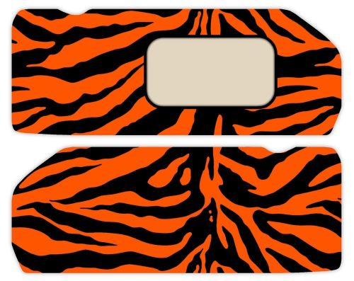Driver&passenger Car sun visor covers fits Chevy Silverado 03-17 Zebra design, US $29.99, image 6