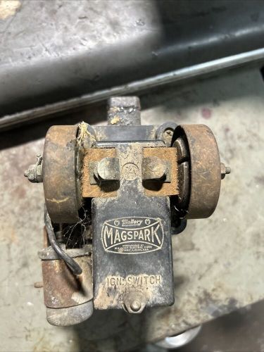 Vintage mallory ignition coil magspark 6 volt brass condensor cool liquid filled, US $100.00, image 4