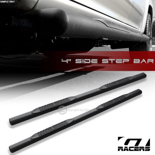 For 2001-2014 Silverado/Sierra Crew Cab 4" Matte Black Oval Side Step Nerf Bars, US $170.00, image 7
