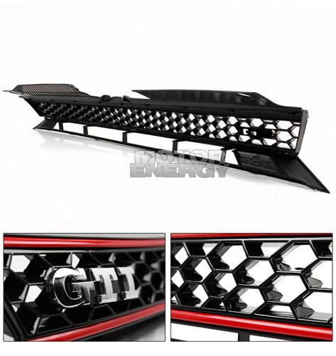 2010 2011 2012 VW GOLF GTI JETTA MK6 ABS FRONT UPPER CENTER HOOD GRILLE NO LOGO, US $89.99, image 2