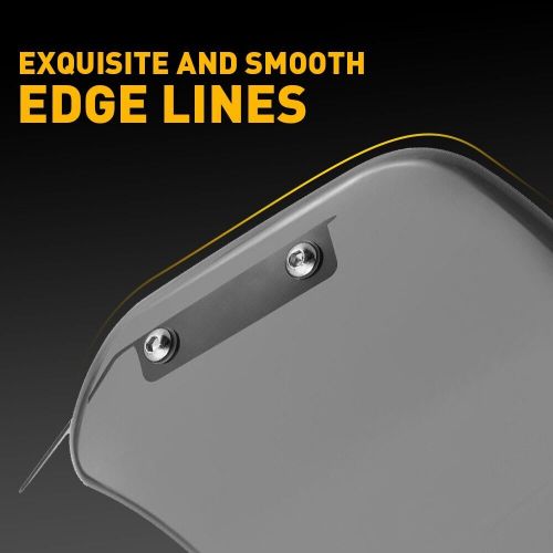 Universal Motorcycle Headlight Fairing Windshield Windscreen 5-7" Smoke P, US $20.99, image 9