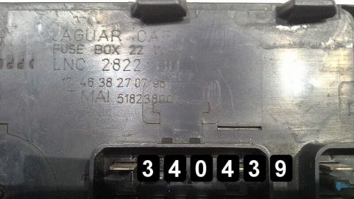 2002 jaguar xj-8 fuse box lnc 2822 bd