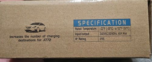 J1772 Adapter, Max 60A 250V With Security Lock, Safety Certified Charger Adapter, US $28.99, image 2