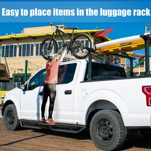 6" Running Boards for 2007-2021 Toyota Tundra CrewMax Cab Nerf Bars Side Steps, US $269.00, image 2