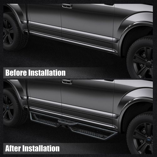 6" Running Boards for 2007-2021 Toyota Tundra CrewMax Cab Nerf Bars Side Steps, US $269.00, image 7