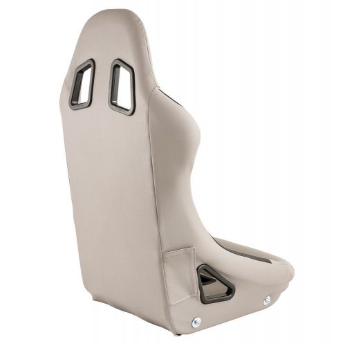 Cobra Monaco Pro Steel Frame Seat - Grey, Vinyl, FIA 8855-1999 Approved, US $, image 4