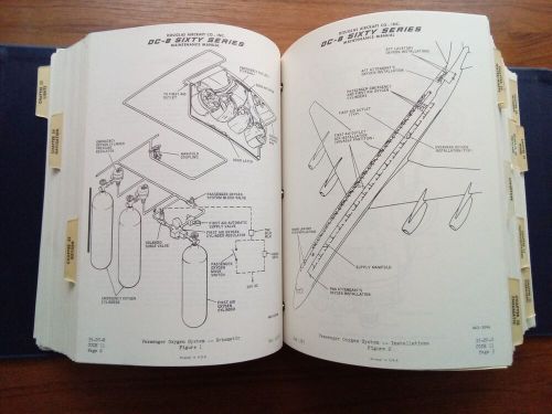 Scarce 1960s ~ Douglas Aircraft DC-8 Series 60 ~ HUGE MAINTENANCE MANUAL Vol 4, US $119.00, image 2