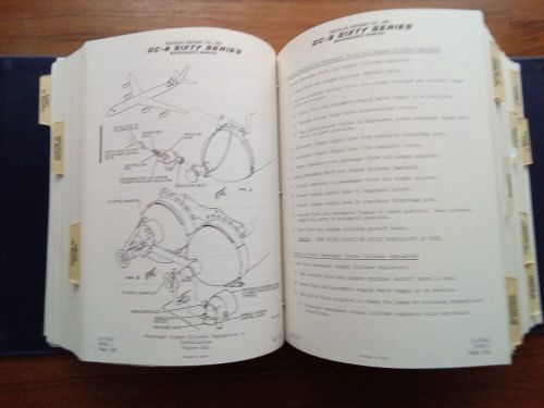 Scarce 1960s ~ Douglas Aircraft DC-8 Series 60 ~ HUGE MAINTENANCE MANUAL Vol 4, US $119.00, image 4