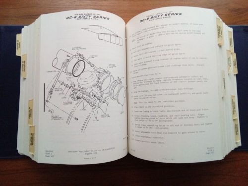Scarce 1960s ~ Douglas Aircraft DC-8 Series 60 ~ HUGE MAINTENANCE MANUAL Vol 4, US $119.00, image 5