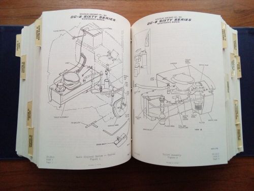 Scarce 1960s ~ Douglas Aircraft DC-8 Series 60 ~ HUGE MAINTENANCE MANUAL Vol 4, US $119.00, image 6