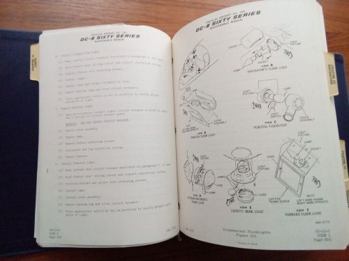 Scarce 1960s ~ Douglas Aircraft DC-8 Series 60 ~ HUGE MAINTENANCE MANUAL Vol 4, US $119.00, image 13