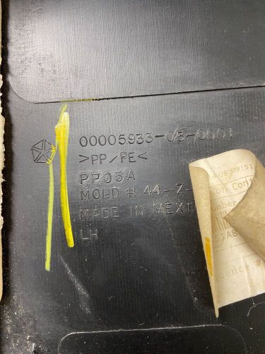 2013 to 2016 Dodge Ram 1500 2500 Standard Cab Front Left Door Panel C0970, US $199.99, image 6