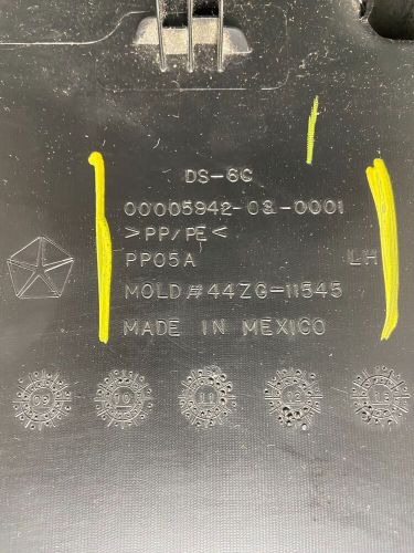 2013 to 2016 Dodge Ram 1500 2500 Standard Cab Front Left Door Panel C0970, US $199.99, image 8