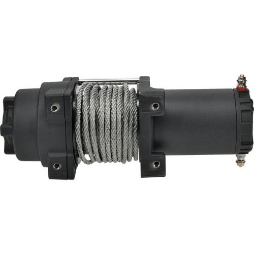 New All Balls 4500 LB Steel Cable REMOTE Winch UTV ATV 4 Bolt Polaris CAN AM, US $344.28, image 2