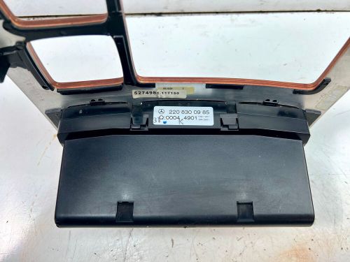 2000-2006 Mercedes W220 S430 S500 CL500 Climate Control Bezel Temperature Heater, US $59.99, image 2