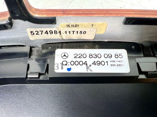 2000-2006 Mercedes W220 S430 S500 CL500 Climate Control Bezel Temperature Heater, US $59.99, image 6