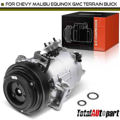 1x AC Compressor w/ Clutch for Chevy Malibu 2013-2016 Equinox GMC Terrain Buick, US $159.12, image 8