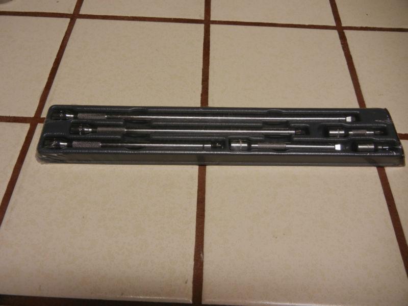 Snap-on 6 piece wobble extension set nib