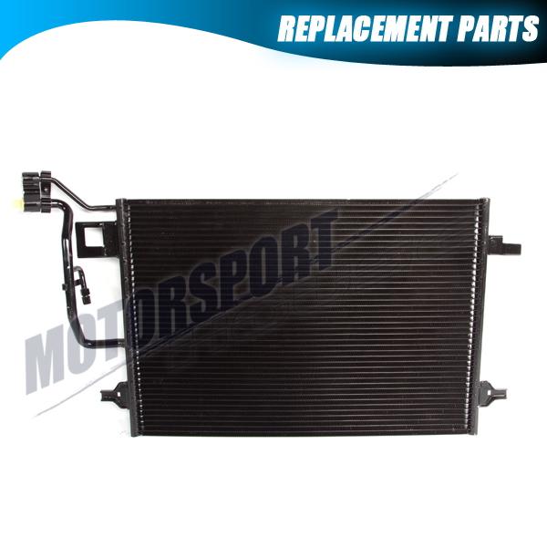 2001-2005 vw passat v6 air conditioning condenser w/ block fitting non w8 unit