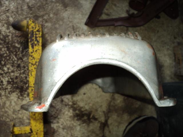 VINTAGE finned aluminium oil pan SBC Chevrolet small block Chevy hot rat rod, US $60.00, image 5