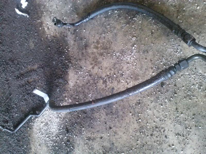 02-05 audi a4  1.8t 4 cyl cvt transmission oil cooler pipe line tube  oem