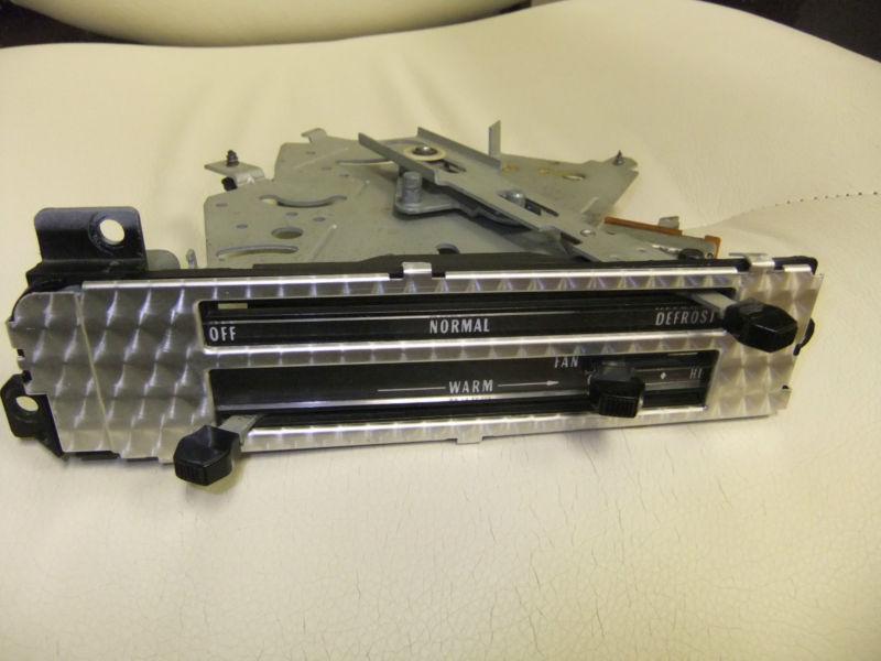 73-81 firebird trans am heater controls,heater control head non a/c