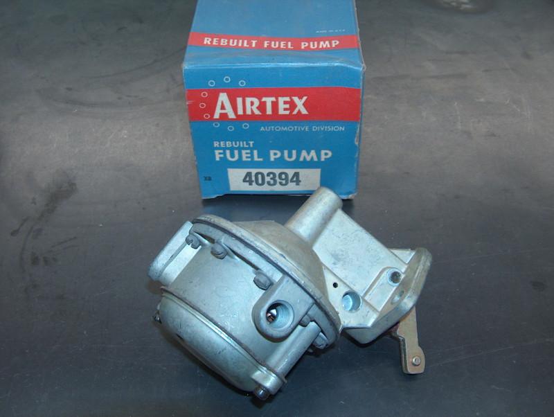 Reman 1966 chevy chevelle 327 l79 350hp airtex fuel pump 40394 rebuilt malibu
