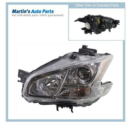 Clear lens new headlight lamp left hand lh driver side ni2502186 260609n01a