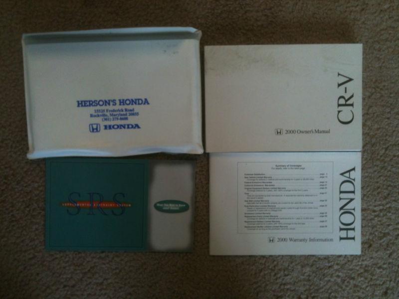 2007 honda cr-v owners manual 