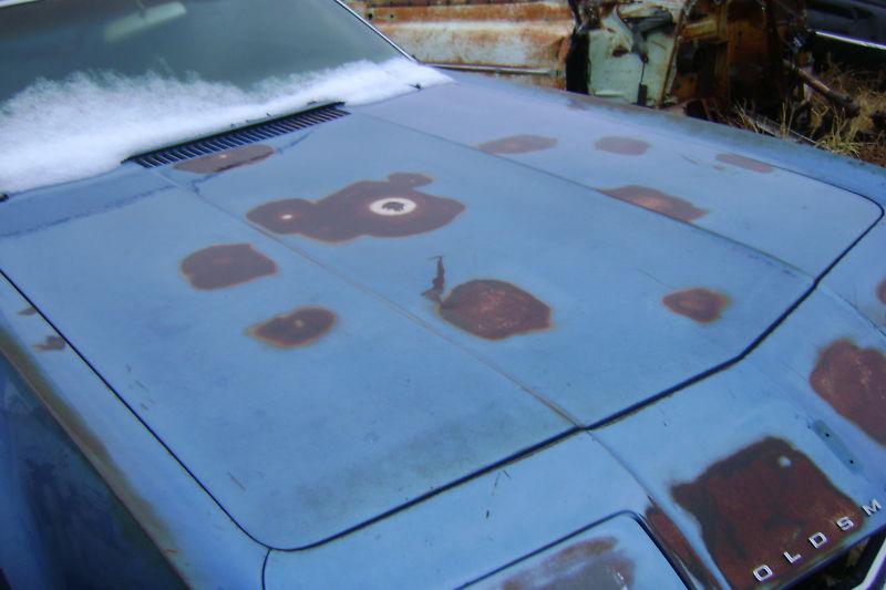 1967 67 olds toronado hood solid 1966 66