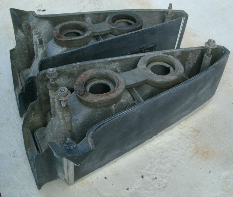 1970 70 Cadillac Deville Rear Upper Tail Light Assembly Housing Lenses LH RH OEM, US $69.99, image 11