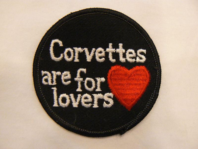 Corvette vintage patches