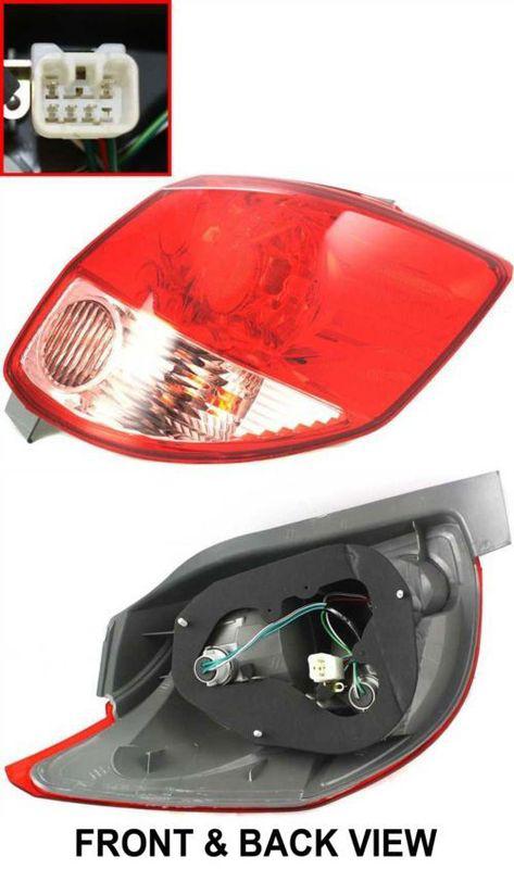 Tail light brake lamp rear assembly passenger's right side rh