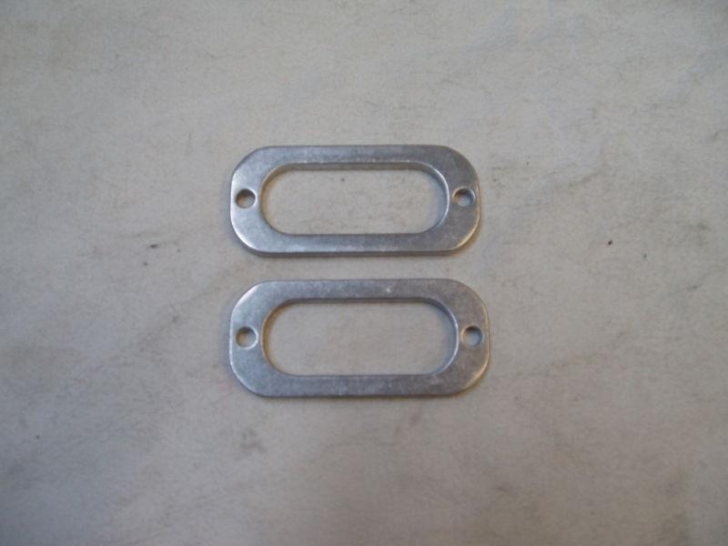 Custom harley chopper billet 3/4 " axle slider plates > bobber - cafe - ridged