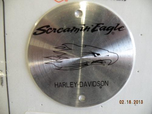 New oem screamin' eagle aluminum timer points cover harley 70-99 b/t xl vertical