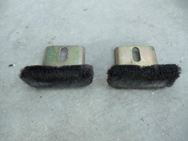 93 - 02 camaro z28 trans am firebird door window glass guides felts oem