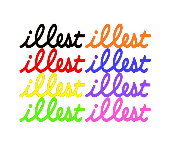 2x illest vinyl decal jdm fatlace stance hella drift sticker custom tuner kdm