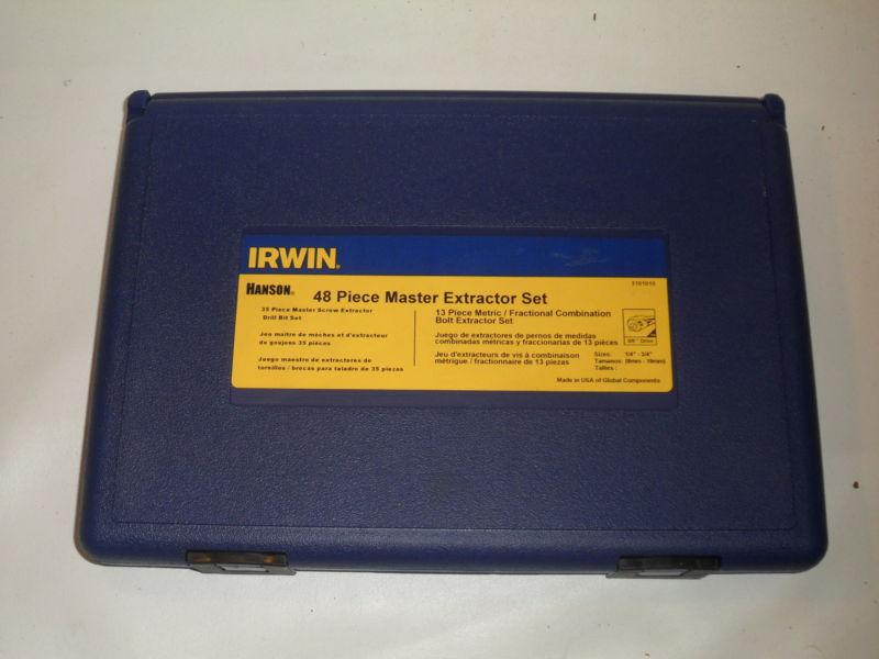 Sell Irwin 48 Piece Master Extractor Set Model 3101010, No Reserve in