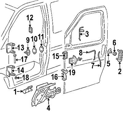 Gmc 25989399 genuine oem factory original handle, outside