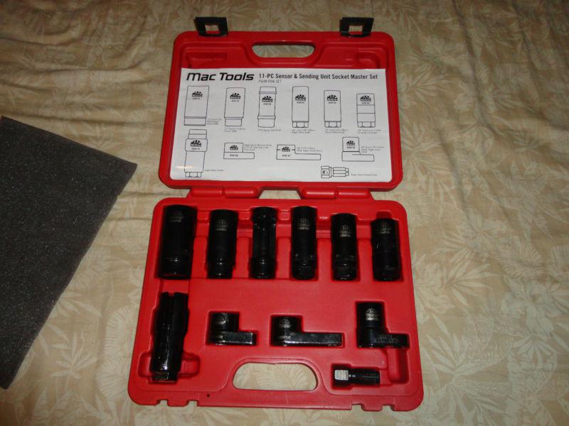 Sell MAC TOOLS 11PC SENSOR & SENDING UNIT SOCKET MASTER SET PART OSW