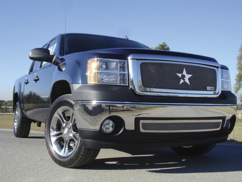 Rbp rolling big power 155205 custom bumper grille; 1 pc. rl series