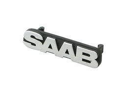 New genuine saab 9-3 93 9-5 95 grill grille emblem 1999-2010, oem 4830071